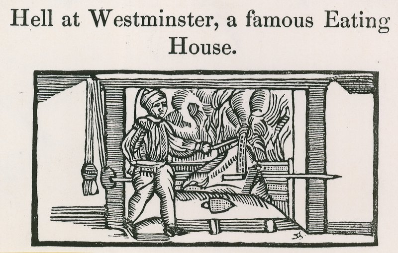 Inferno em Westminster, uma famosa casa de comer de English School