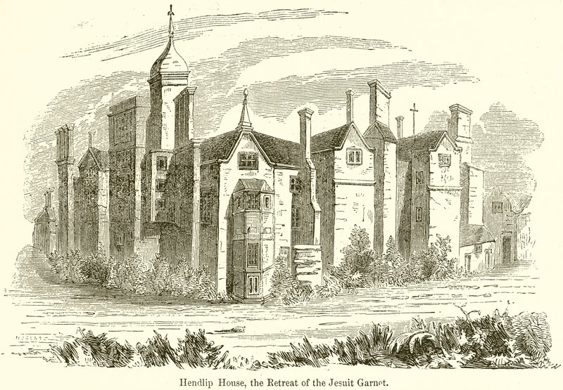 Hendlip House, o retiro do jesuíta Garnet de English School