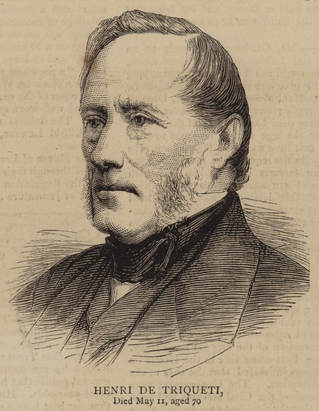 Henri de Triqueti (gravura) de English School
