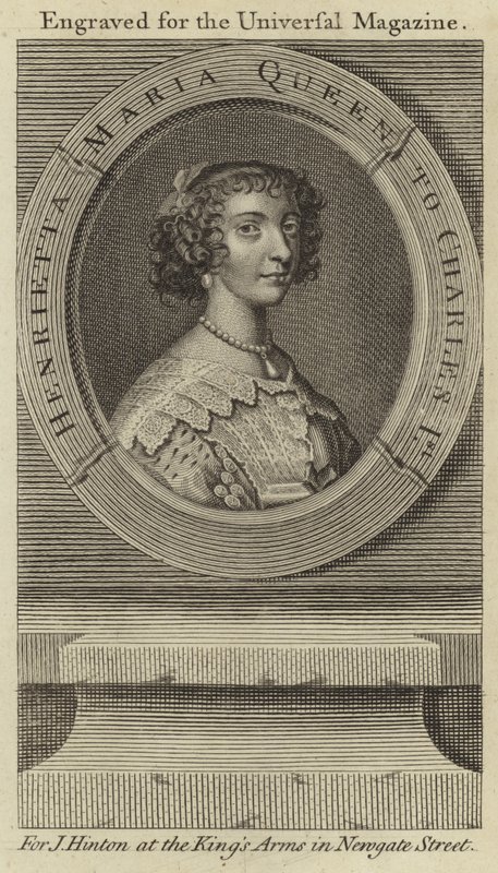 Henrietta Maria, rainha de Charles I de English School