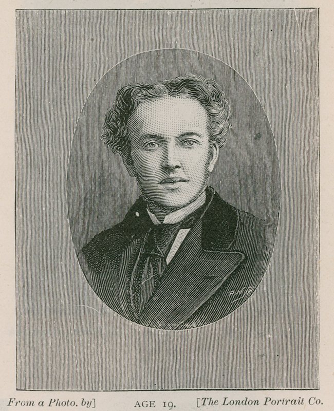Henry Arthur Jones, dramaturgo, 19 anos de English School