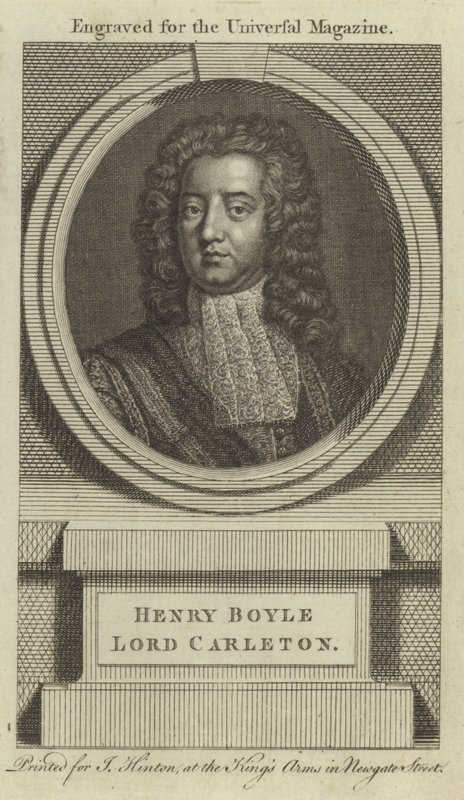 Henry Boyle, Lorde Carleton de English School