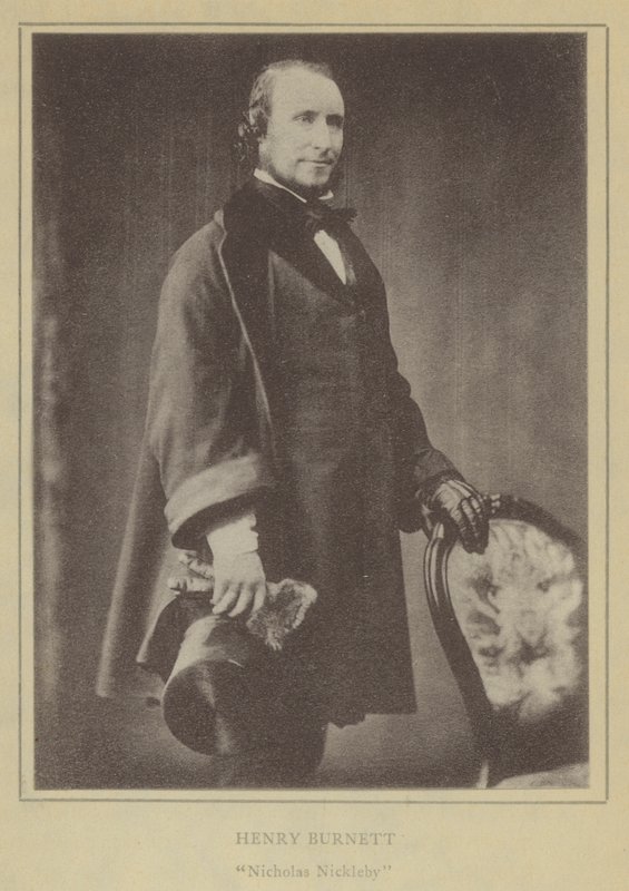 Henry Burnett, Nicholas Nickleby (litho) de English School