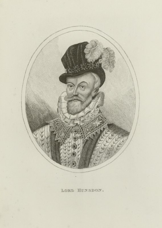 Henry Carey, Lord Hunsdon (gravura) de English School