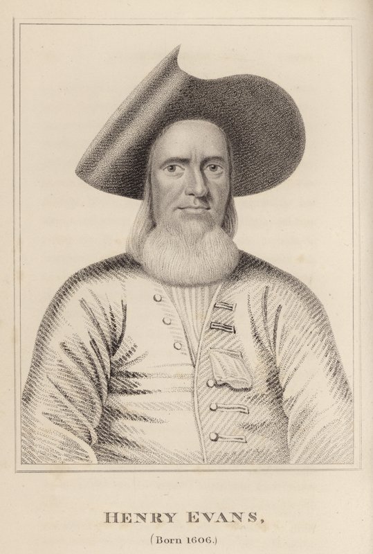 Henry Evans, nascido em 1606 de English School