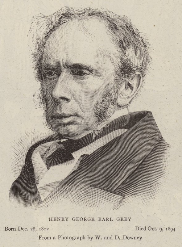 Henry George Earl Grey (gravura) de English School