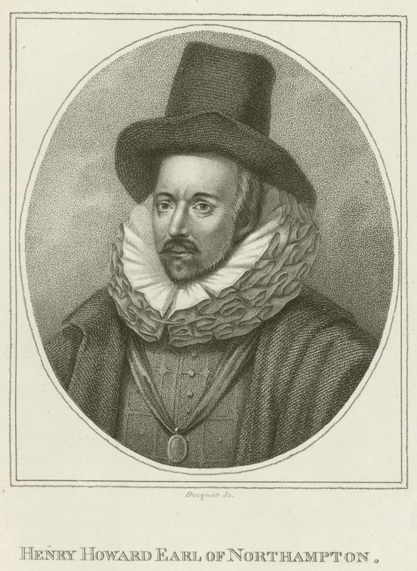 Henry Howard, Conde de Northampton (gravura) de English School