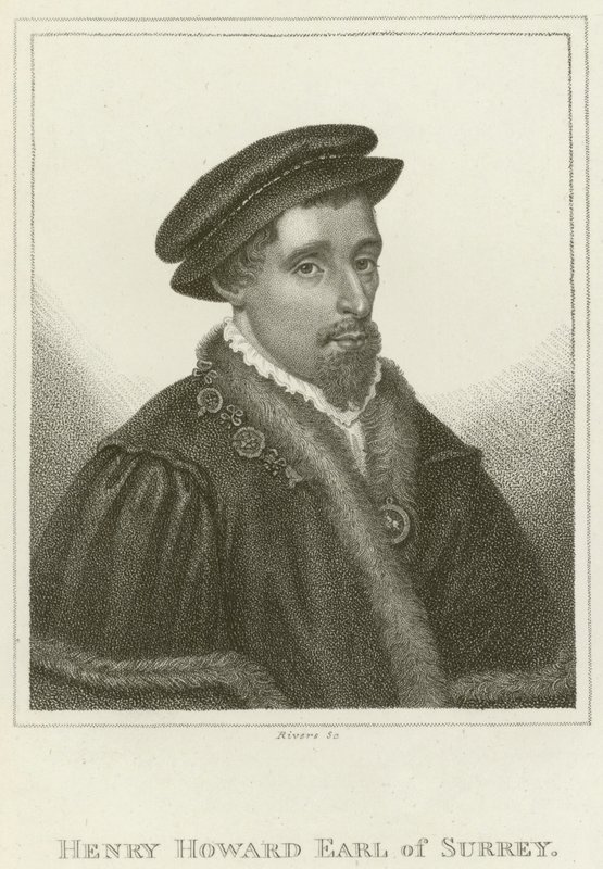 Henry Howard, Conde de Surrey (gravura) de English School
