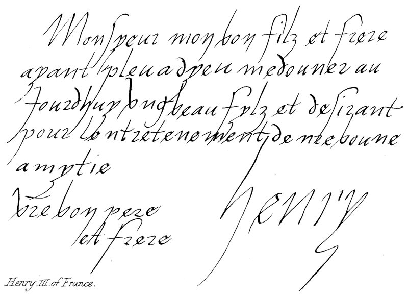 Henrique III da França de English School