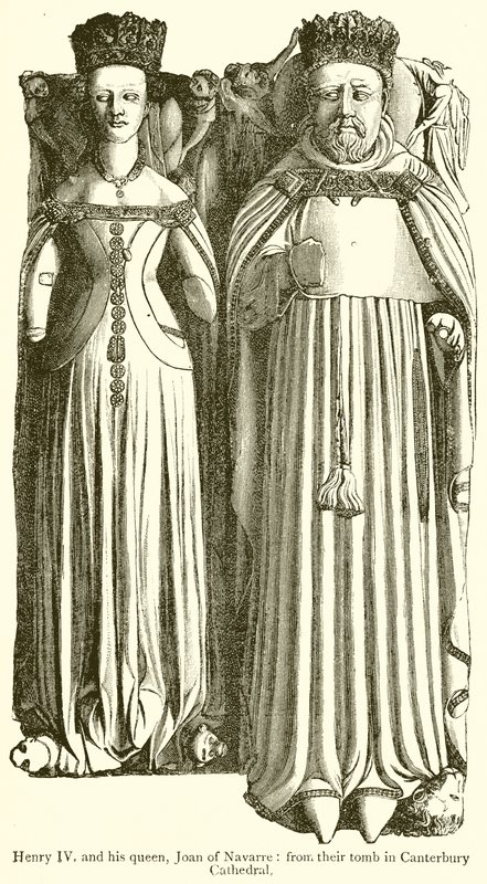 Henrique IV e sua rainha, Joana de Navarra de English School