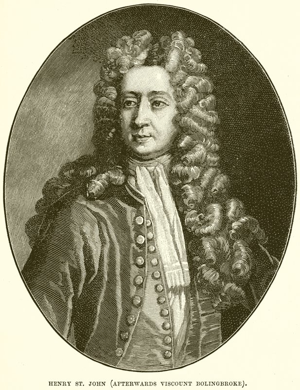 Henry St. John (depois visconde de Bolingbroke) de English School