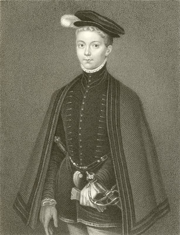 Henry Stuart, lorde Darnley, rei da Escócia de English School
