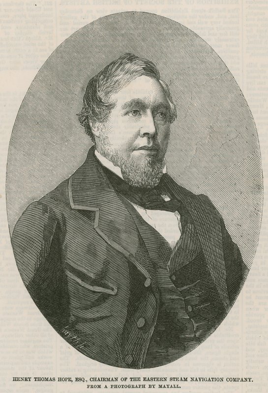 Henry Thomas Hope, presidente da Eastern Steam Navigation Company de English School