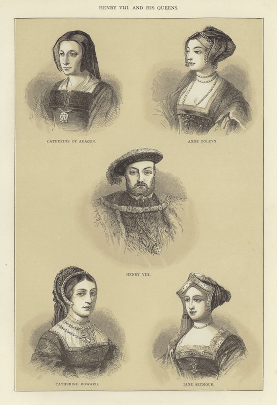 Henrique VIII e suas rainhas de English School