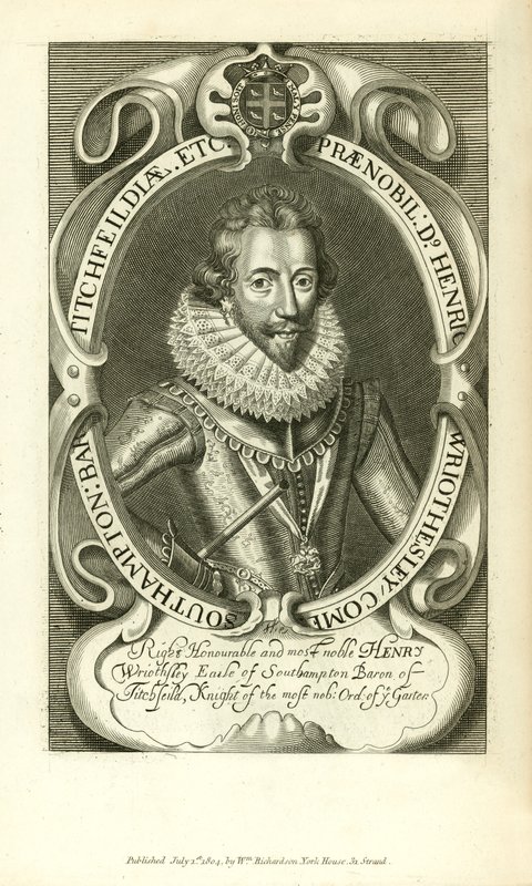 Henry Wriothsley, conde de Southampton de English School