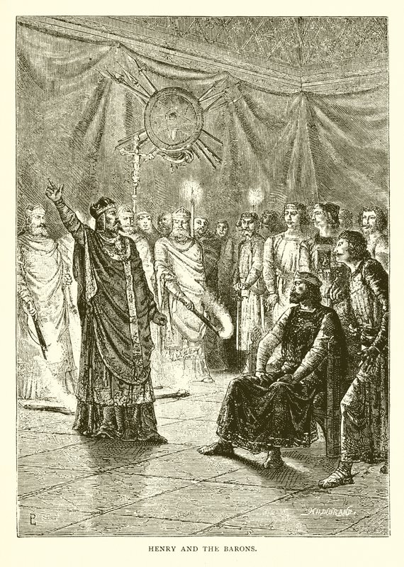Henry e os barões de English School