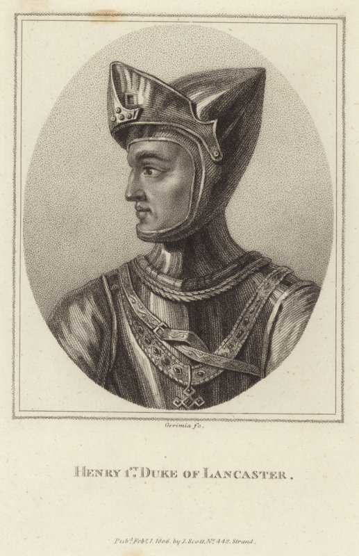 Henry de Grosmont, 1º duque de Lancaster de English School