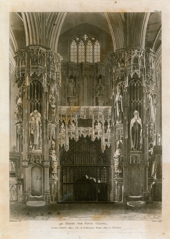 Henry the Fifth Chapel, Abadia de Westminster de English School