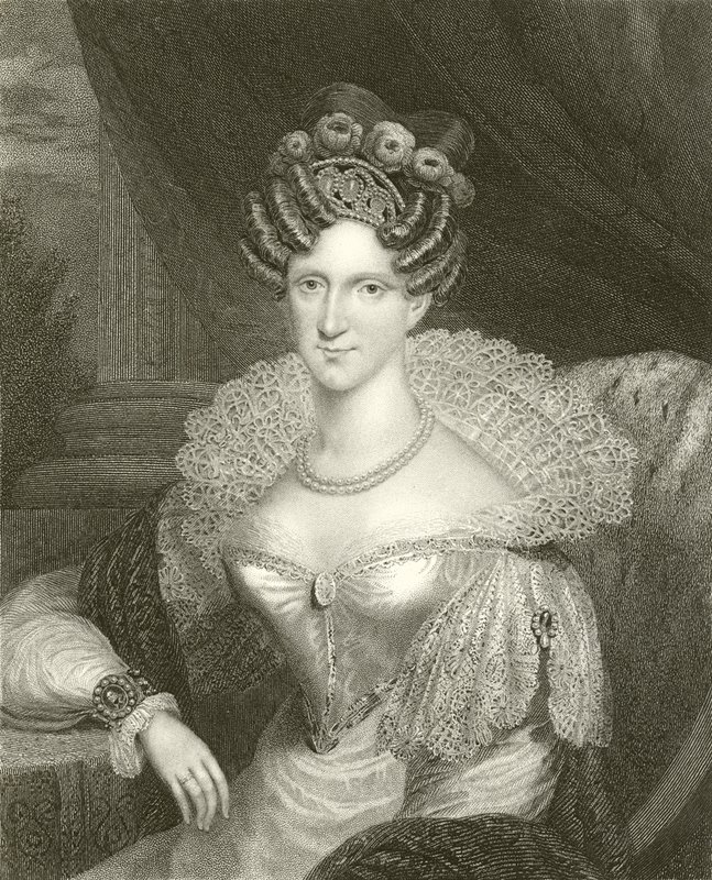 Sua Majestade, a rainha viúva de English School