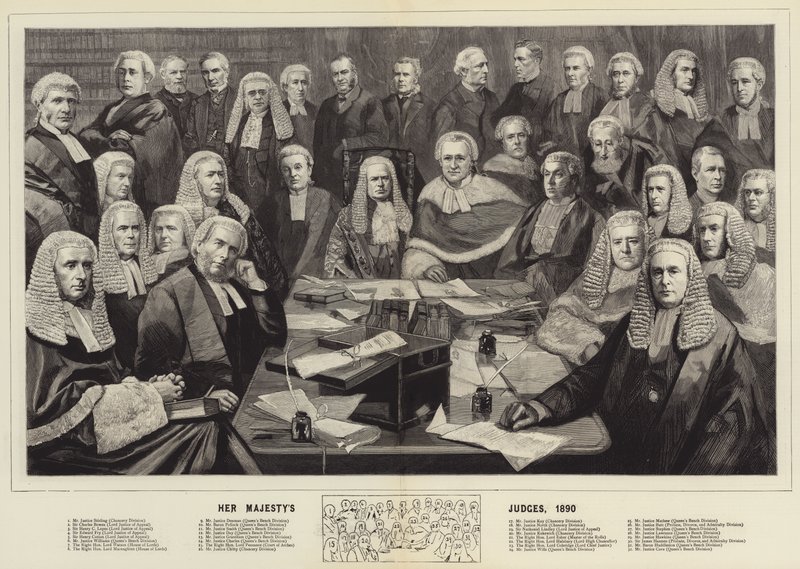 Os Juízes de Sua Majestade de English School