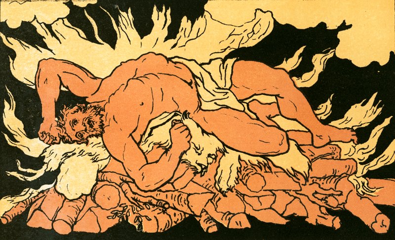 Hércules no Monte Oeta de English School
