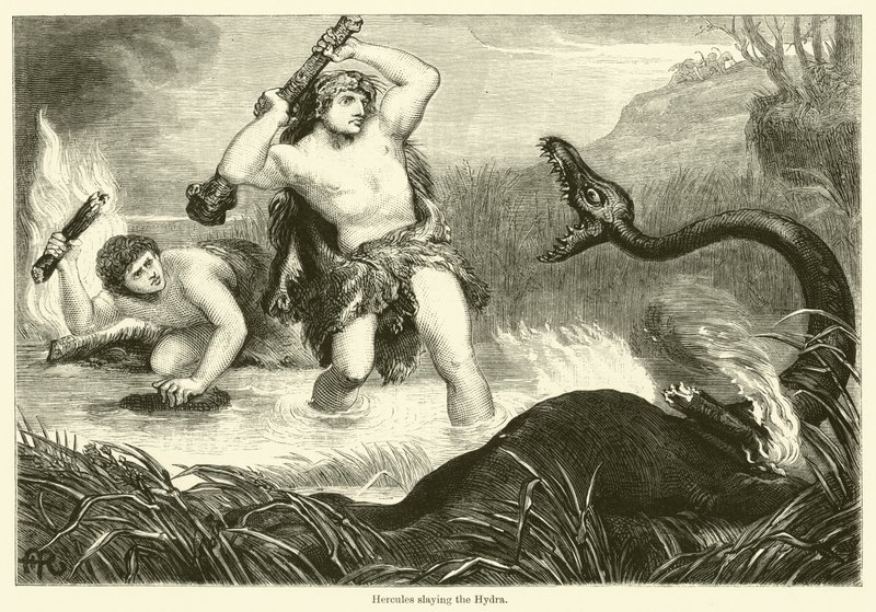 Hércules a matar a Hydra (gravação) de English School