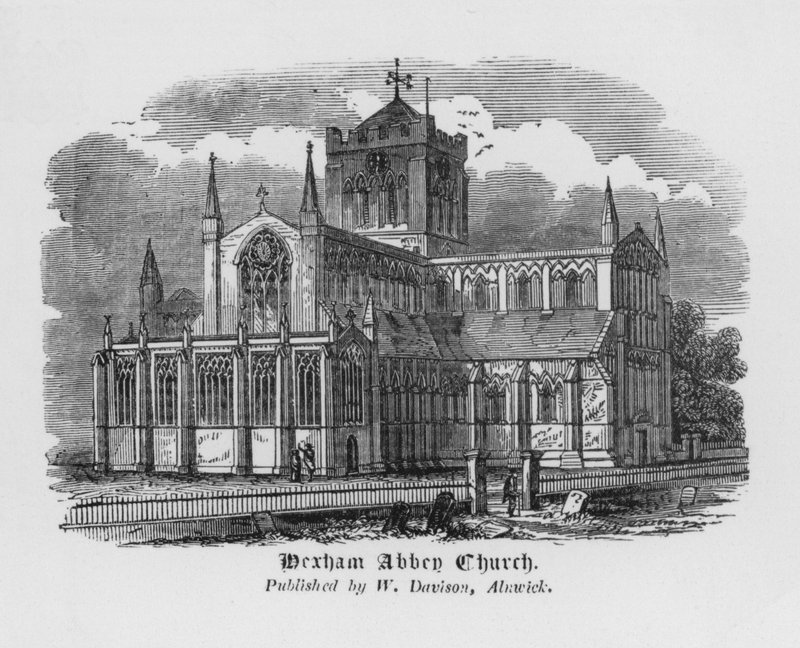 Igreja da abadia de Hexham de English School
