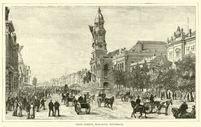 Rua alta, adelaide, austrália de English School