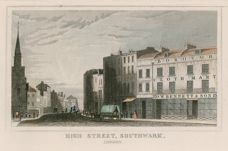 Rua principal, southwark, londres de English School