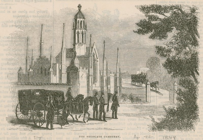 Cemitério de Highgate, Londres de English School