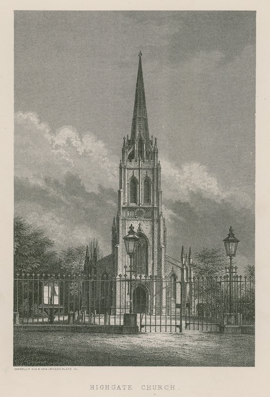 Igreja de Highgate, Londres de English School