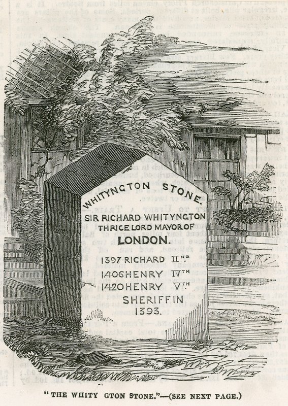 Colina de Highgate, pedra de Whittington de English School