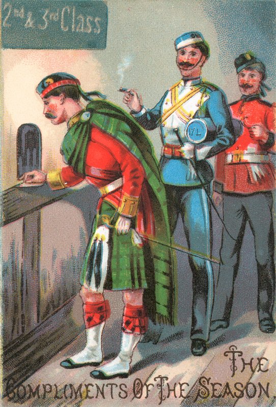 Forças Armadas Highlander, Cartão De Natal de English School