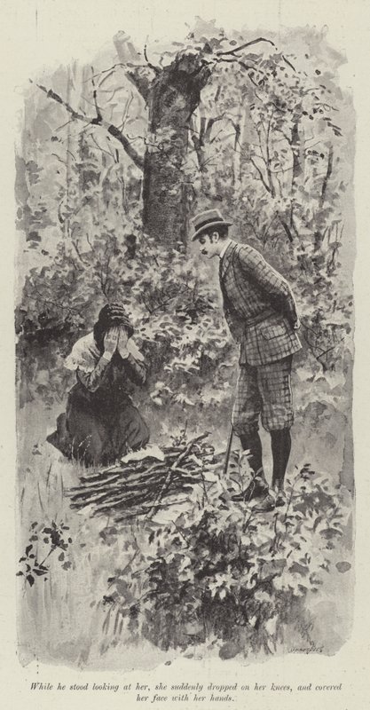 Sua Boa Fada, de Mary Elizabeth Braddon (litho) de English School
