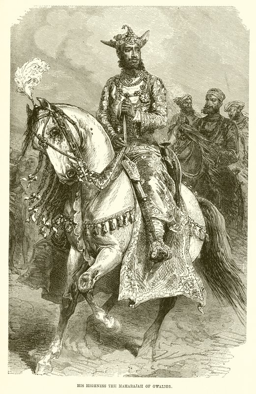 Sua Alteza o Marajá de Gwalior de English School