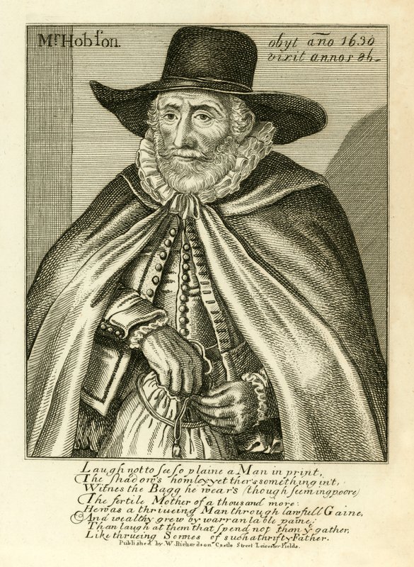 Hobson, o portador de Cambridge de English School