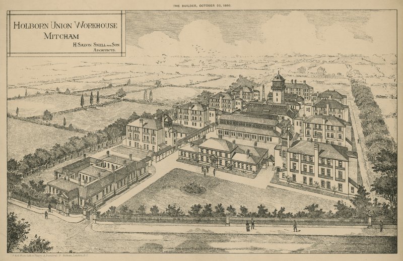 Workhouse da união de Holborn, Mitcham de English School