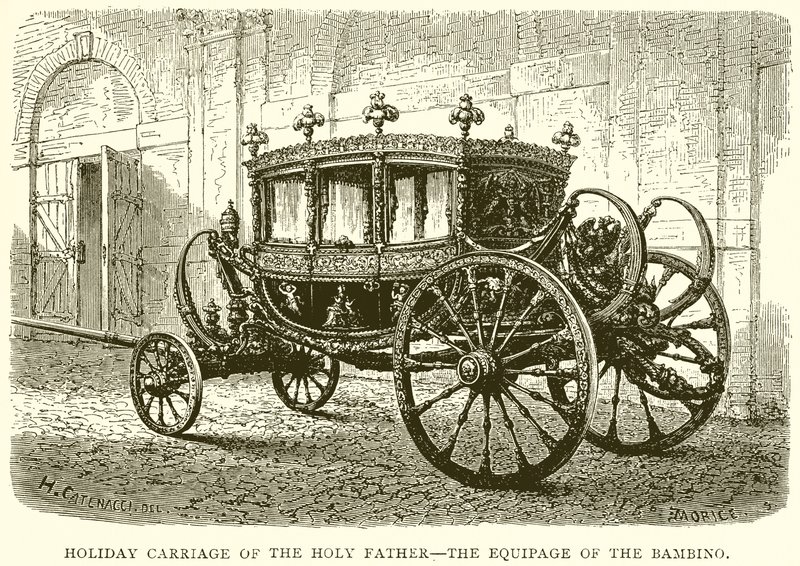 Transporte de Férias do Santo Padre - O Equipamento do Bambino de English School