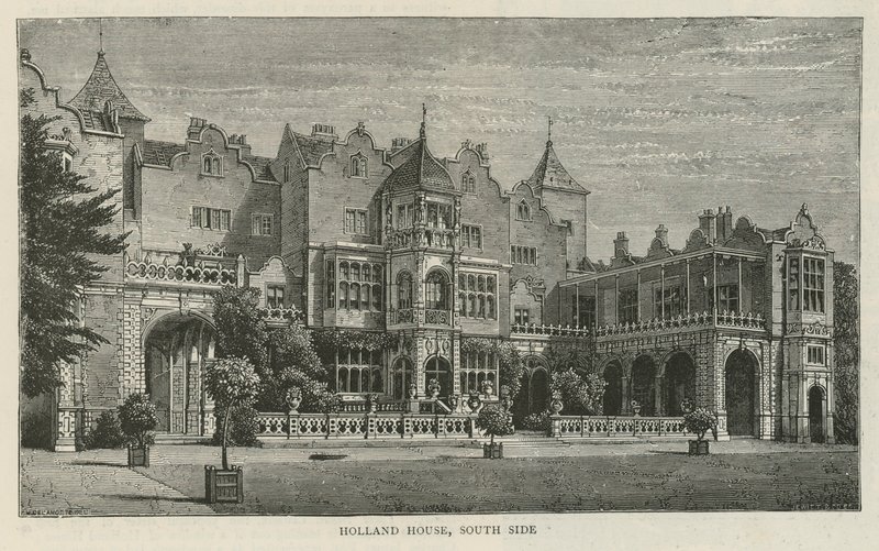 Holland House, lado sul de English School