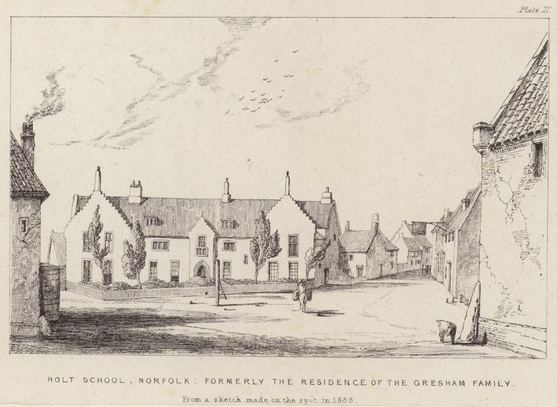 Holt School, anteriormente a residência da família Gresham de English School