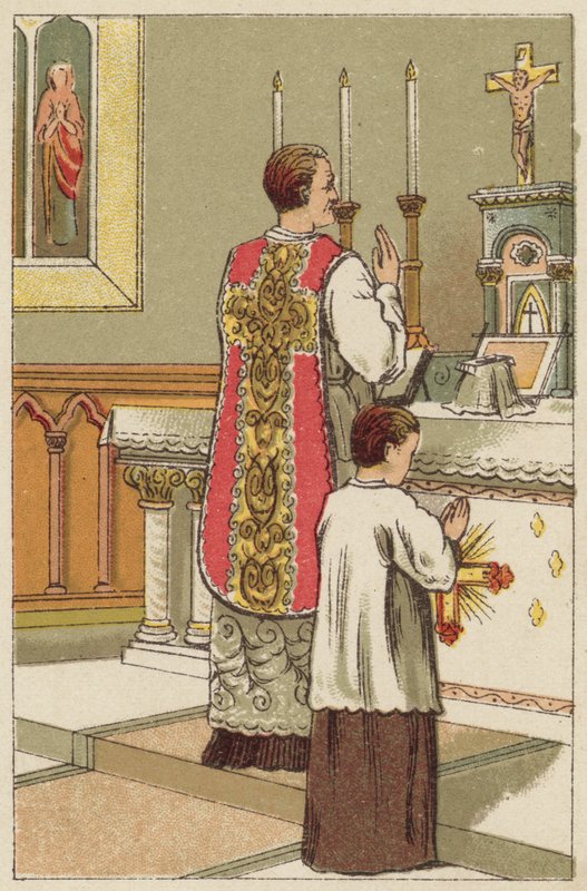 Santa Missa (cor litho) de English School