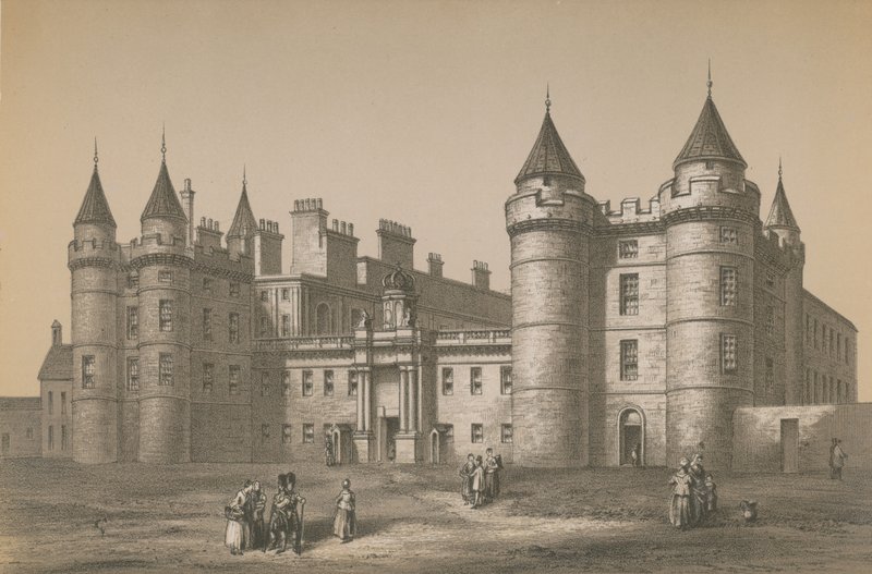 Palácio de Holyrood de English School