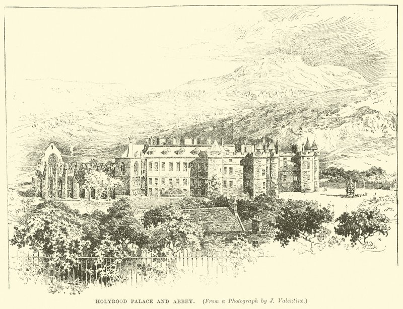 Palácio e Abadia de Holyrood de English School
