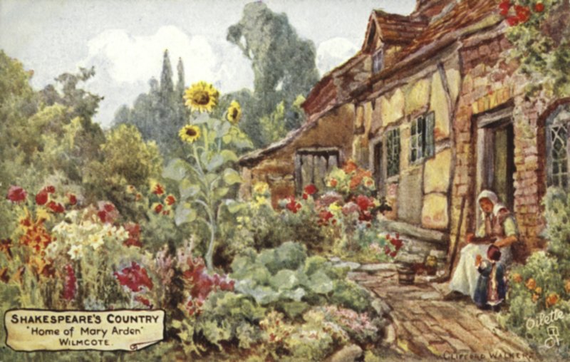 Casa de Mary Arden, Wilmcote, Warwickshire de English School