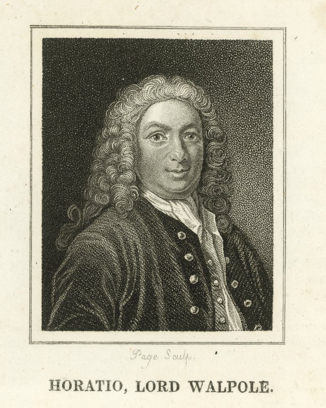 Horatio, Lord Walpole (gravura) de English School