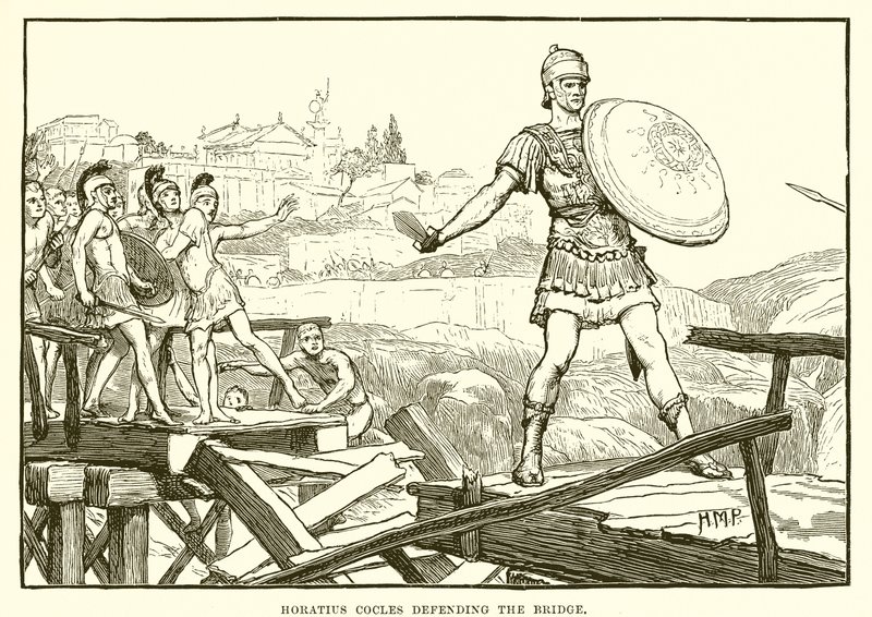 Horatius Cocles defendendo a ponte de English School