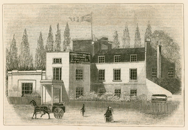 Hornsey Wood House Tavern, Londres de English School