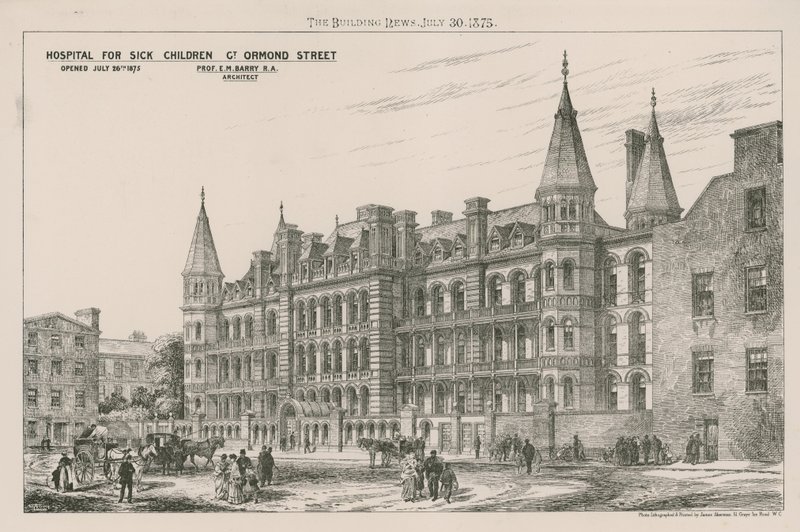 Hospital para crianças doentes, Great Ormond Street de English School