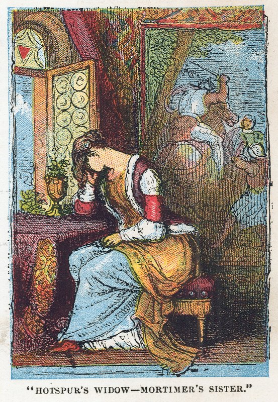 A viúva de Hotspur, a irmã de Mortimer de English School