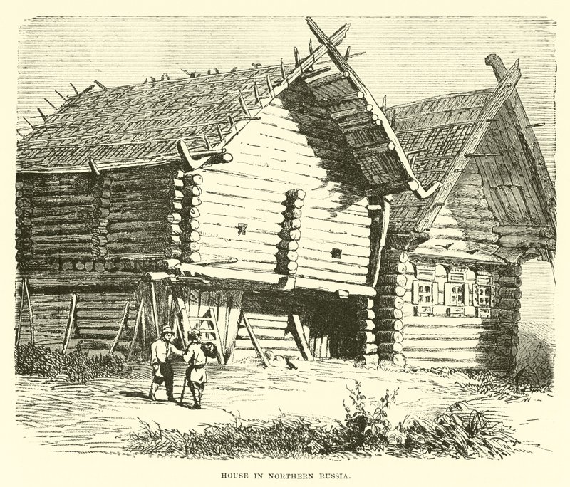 Casa no norte da Rússia de English School